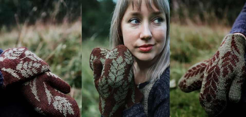 слив [Вяжи.ру] Двойные варежки спицами Beware the Frogs (2024)