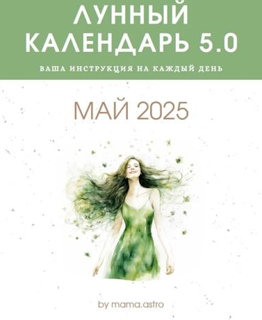 [mama.astro] Лунный календарь 5.0. Ваша инструкция на каждый день (Май 2025)